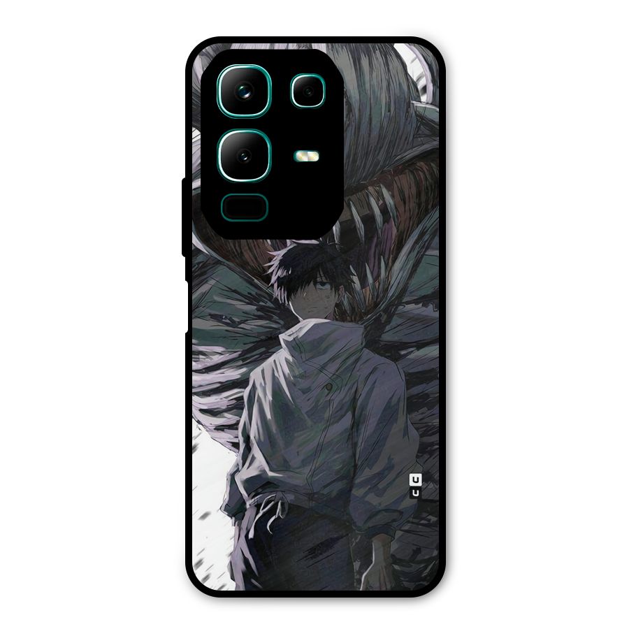 Yuta Strongest Curse User Metal Back Case for Infinix Note 50x