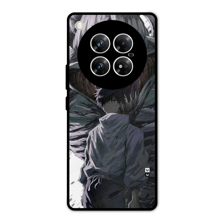 Yuta Strongest Curse User Metal Back Case for Infinix Zero 40 5G