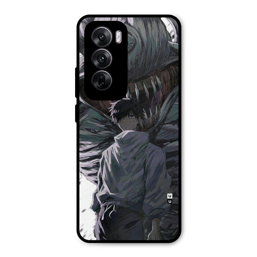 Yuta Strongest Curse User Metal Back Case for Oppo Reno12
