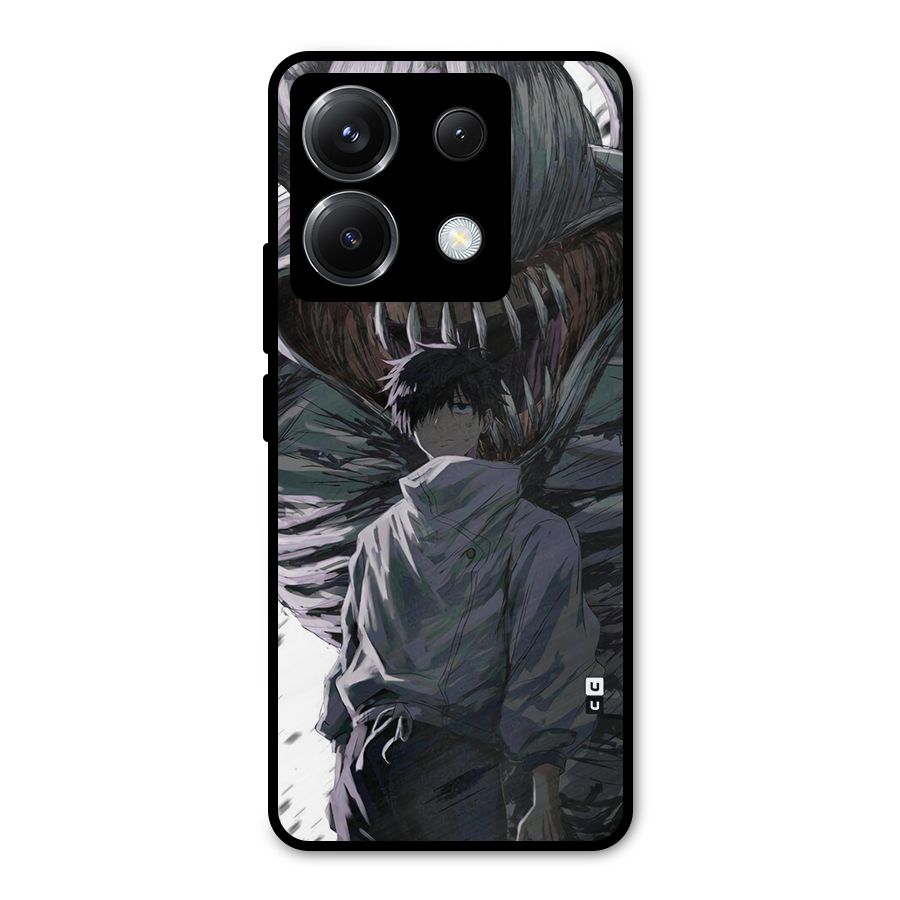 Yuta Strongest Curse User Metal Back Case for Poco X6