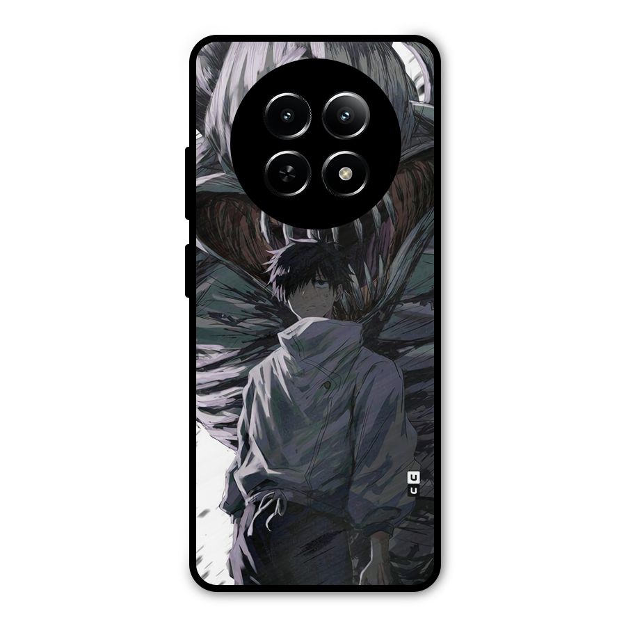 Yuta Strongest Curse User Metal Back Case for Realme 12x 5G