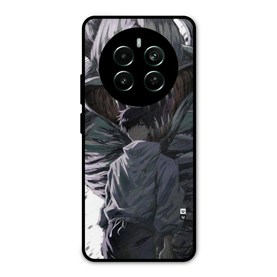 Yuta Strongest Curse User Metal Back Case for Realme Narzo 70 Pro