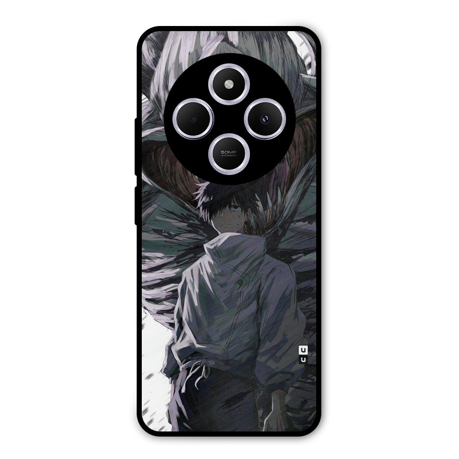 Yuta Strongest Curse User Metal Back Case for Redmi 14C