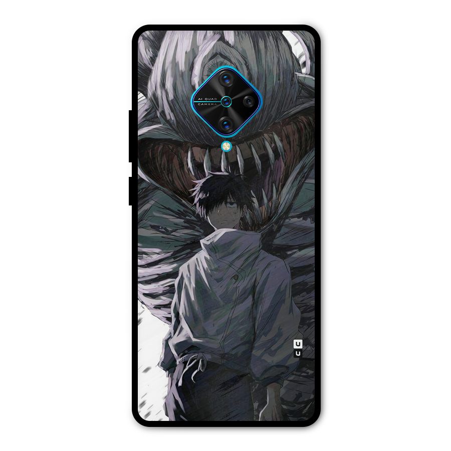 Yuta Strongest Curse User Metal Back Case for Vivo S1 Pro