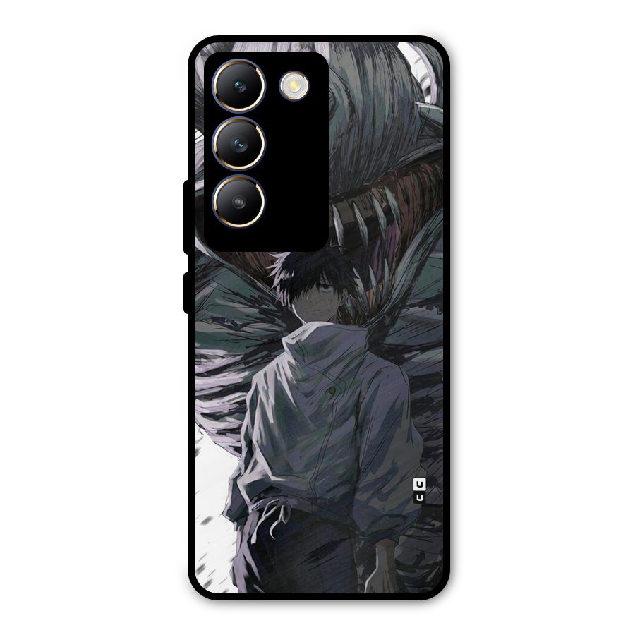 Yuta Strongest Curse User Metal Back Case for Vivo T3 5G