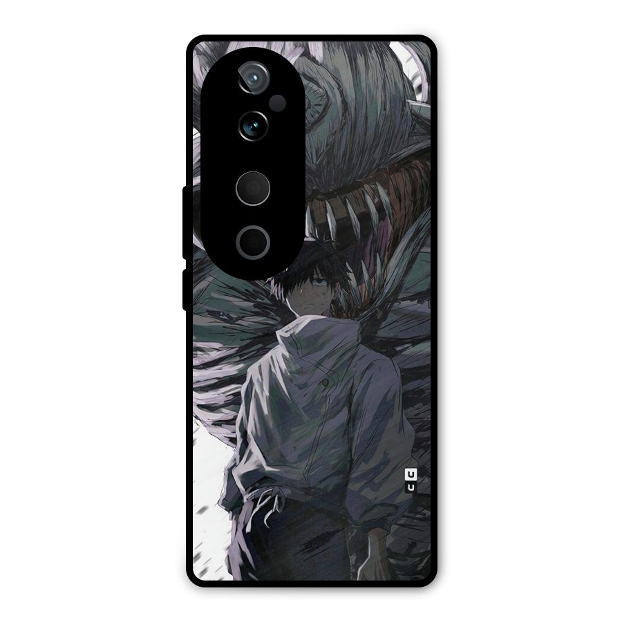 Yuta Strongest Curse User Metal Back Case for Vivo T3 Ultra