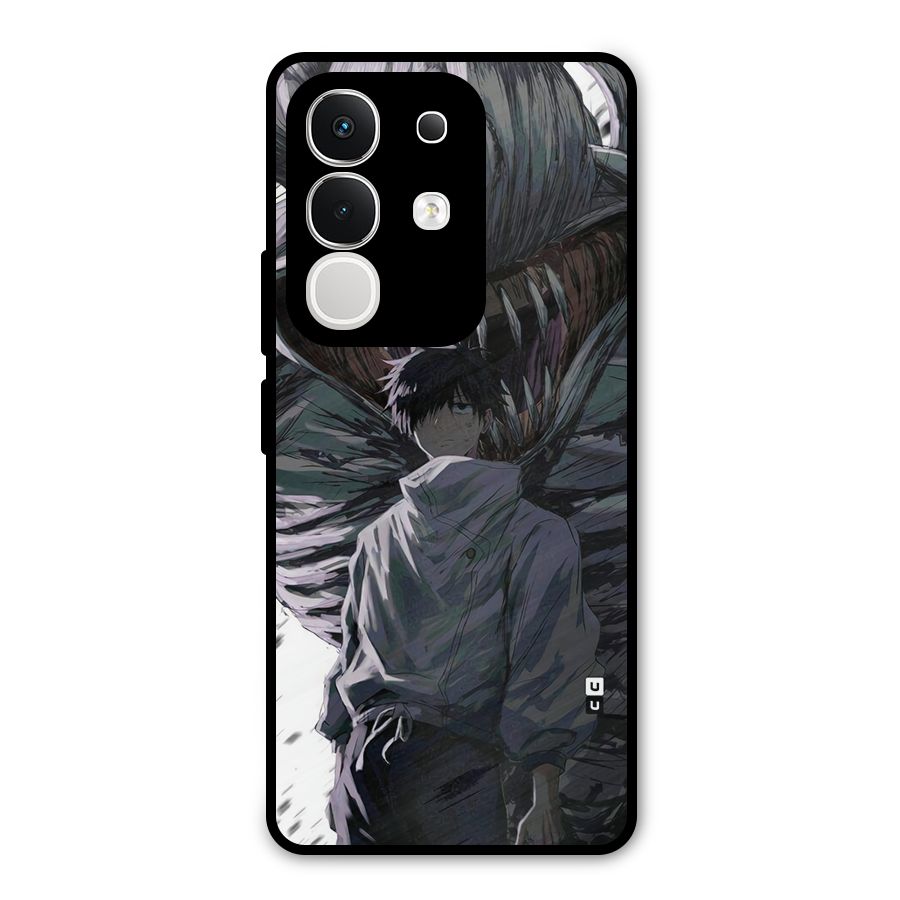Yuta Strongest Curse User Metal Back Case for Vivo T4x