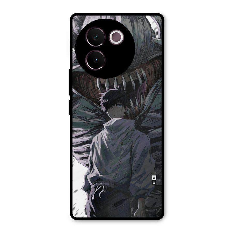 Yuta Strongest Curse User Metal Back Case for Vivo V30e