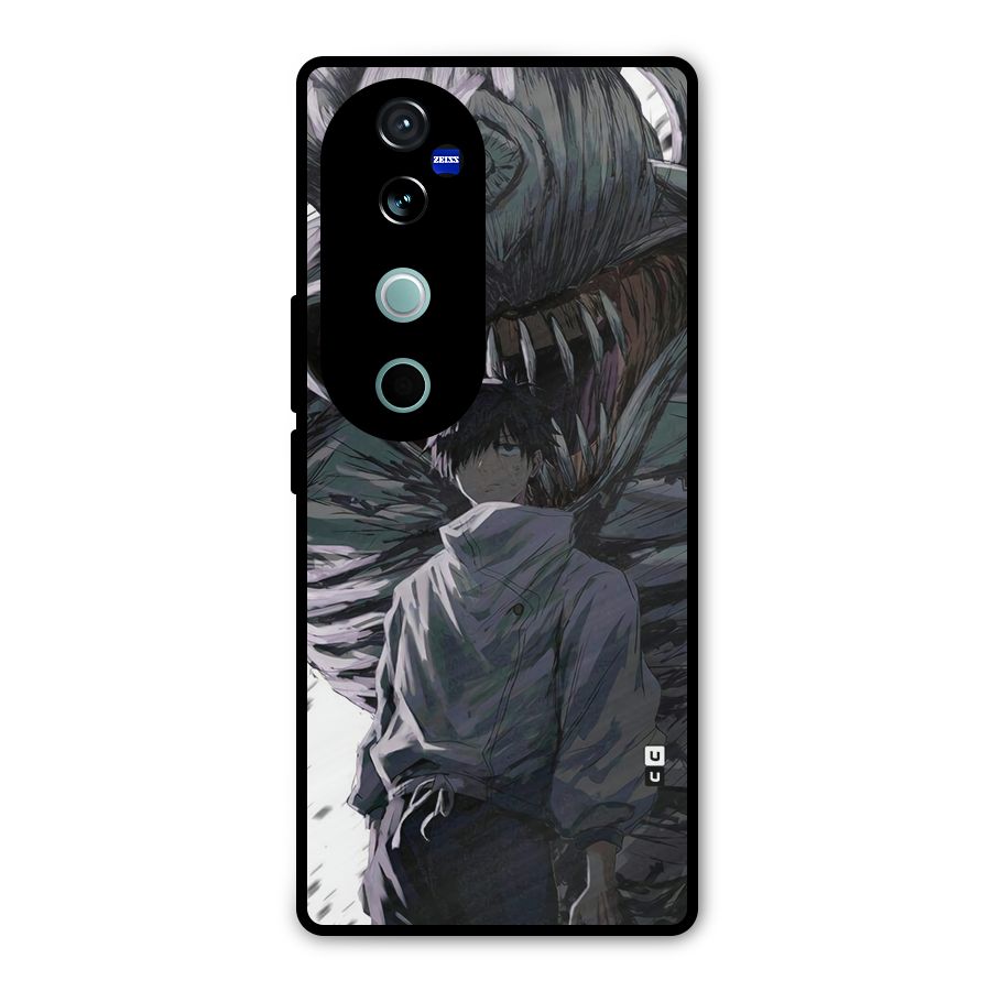 Yuta Strongest Curse User Metal Back Case for Vivo V40