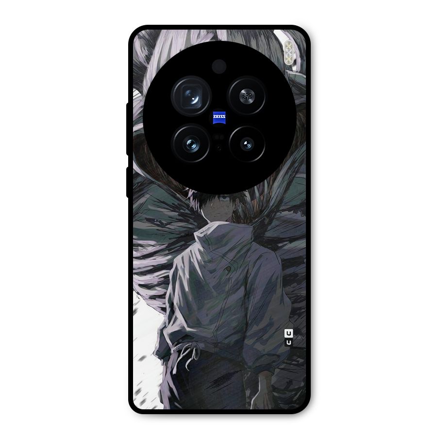 Yuta Strongest Curse User Metal Back Case for Vivo X200 Pro