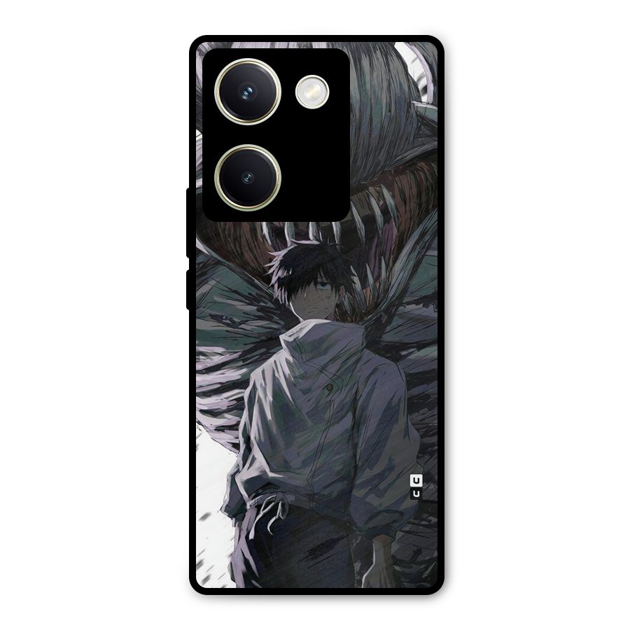 Yuta Strongest Curse User Metal Back Case for Vivo Y200 Pro