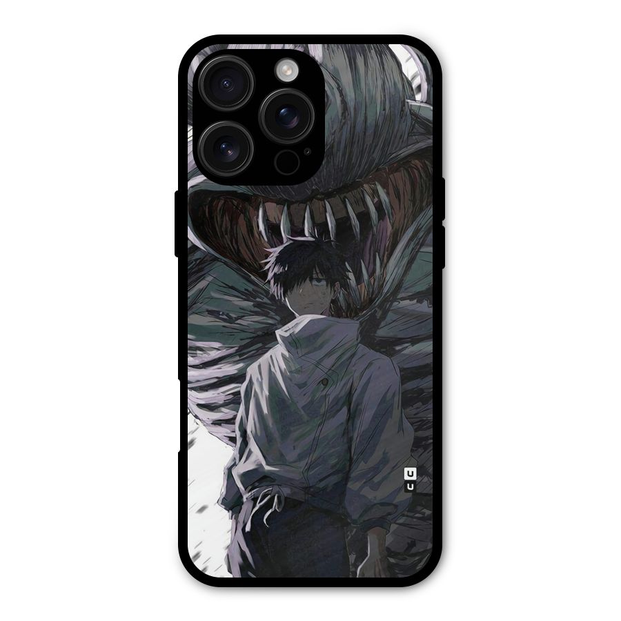 Yuta Strongest Curse User Metal Back Case for iPhone 16 Pro Max
