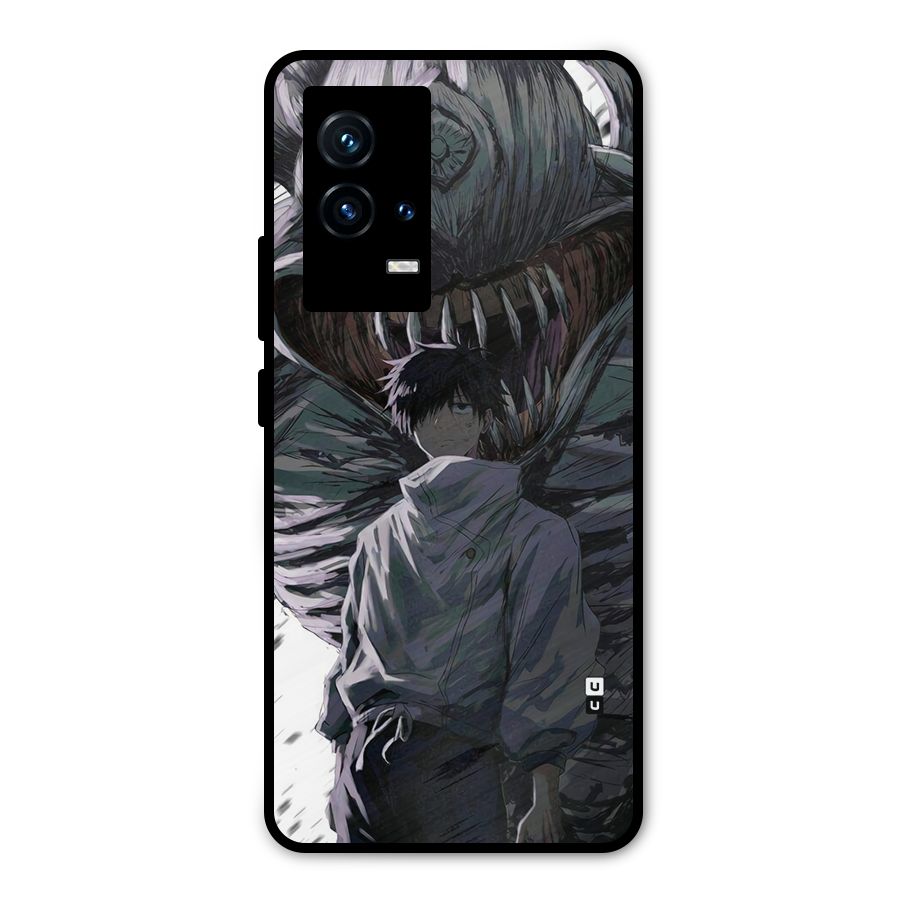 Yuta Strongest Curse User Metal Back Case for iQOO 9 5G