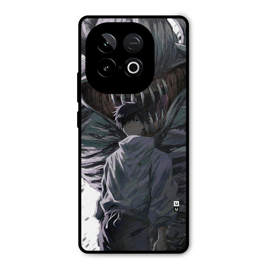 Yuta Strongest Curse User Metal Back Case for iQOO Neo 10