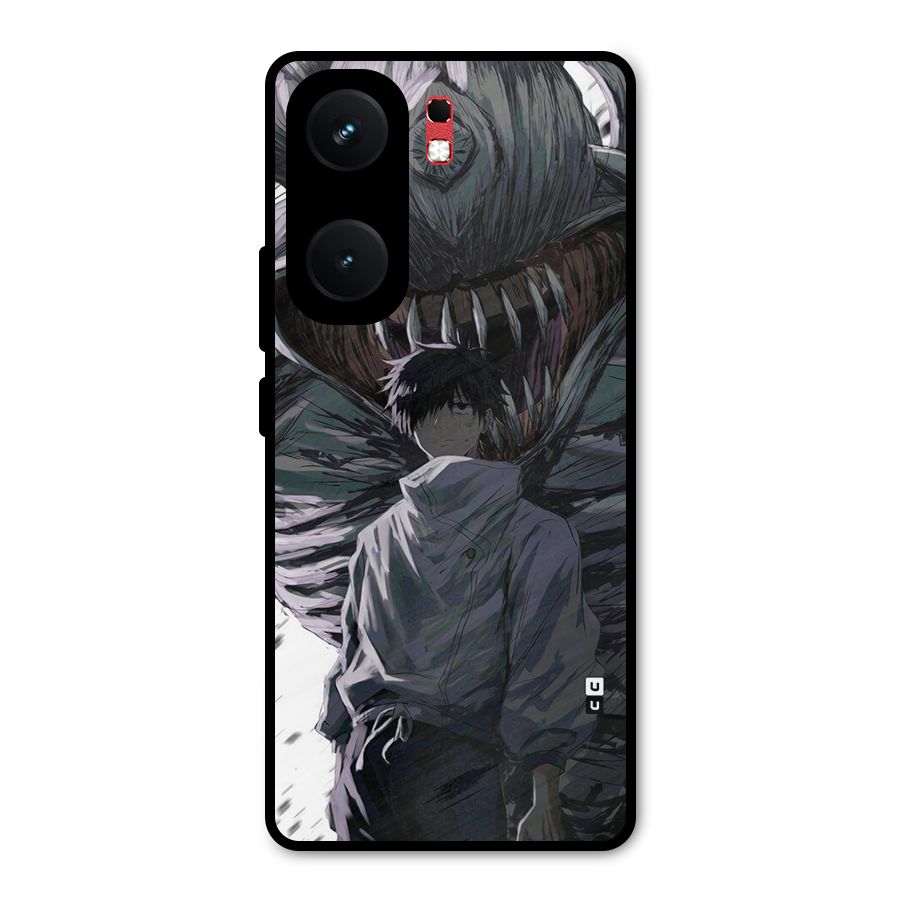 Yuta Strongest Curse User Metal Back Case for iQOO Neo 9 Pro
