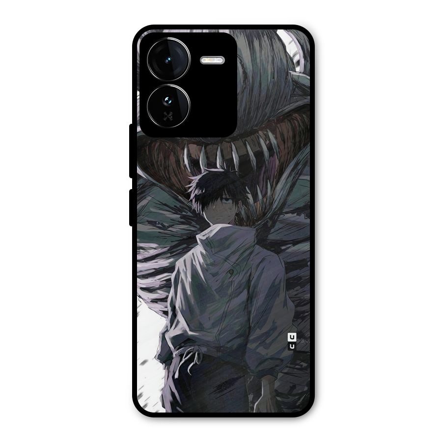 Yuta Strongest Curse User Metal Back Case for iQOO Z9