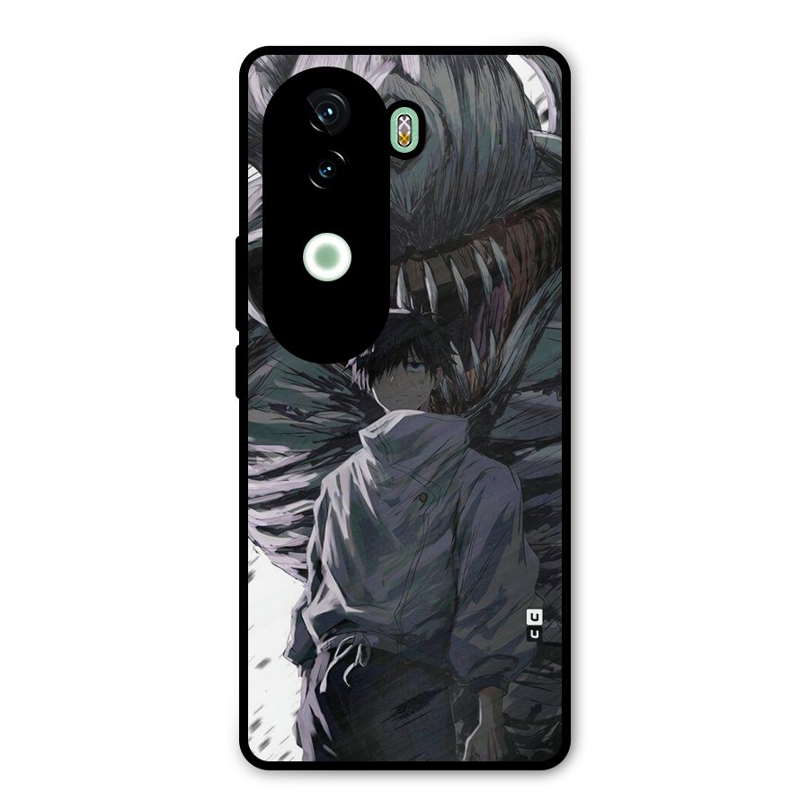 Yuta Strongest Curse User Metal Back Case for iQOO Z9s