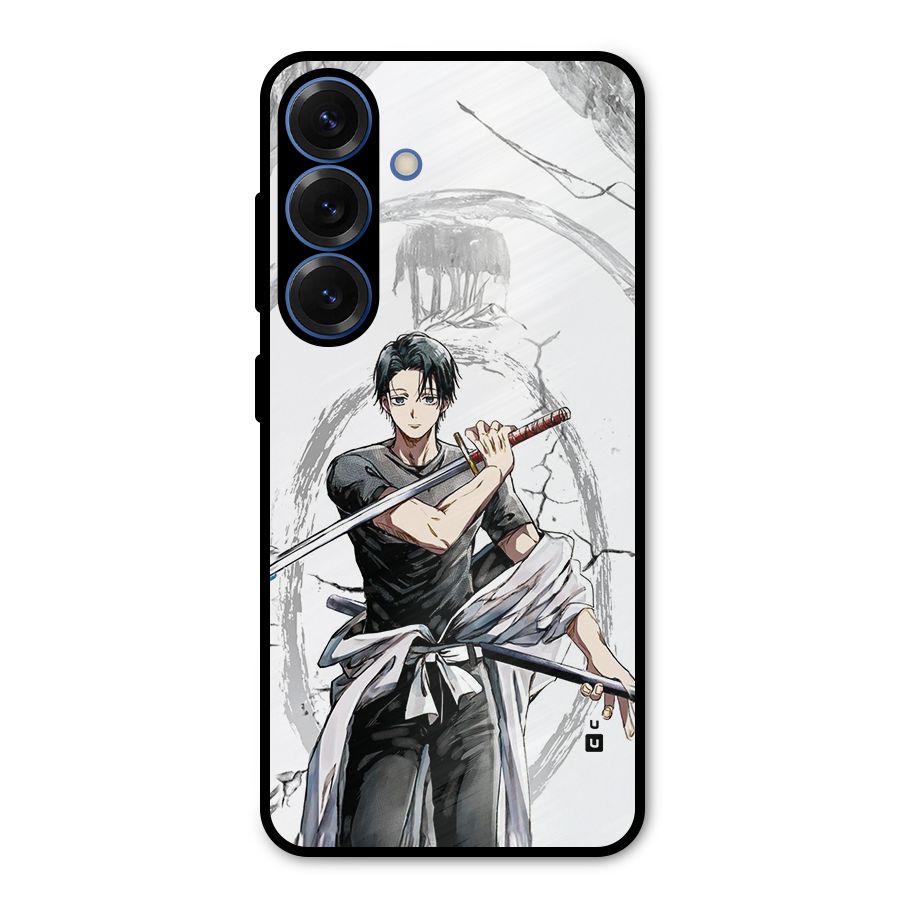 Yuta With Katana Metal Back Case for Galaxy S25