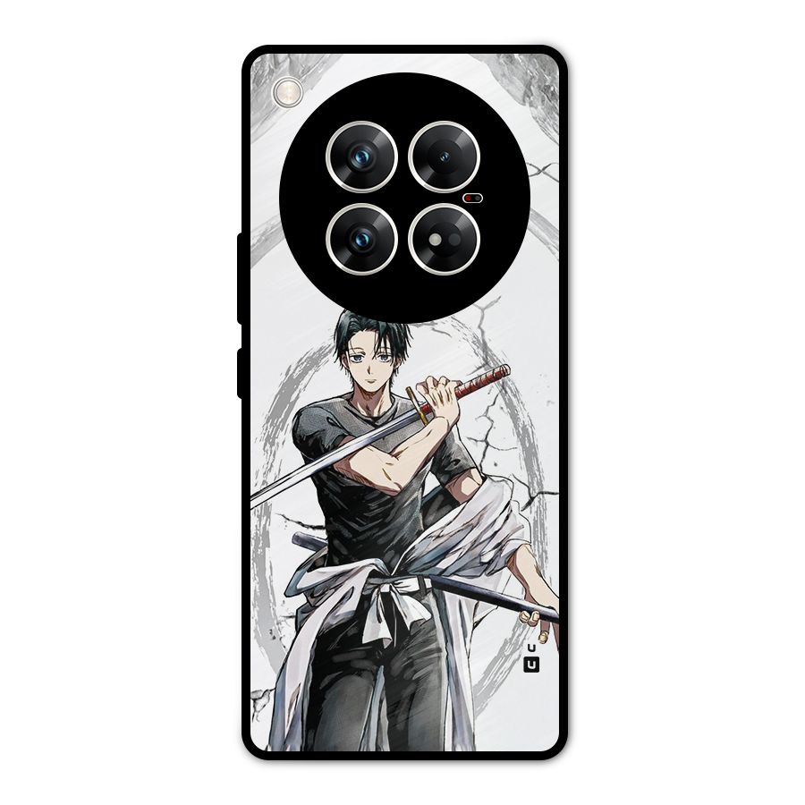 Yuta With Katana Metal Back Case for Infinix Zero 40 5G