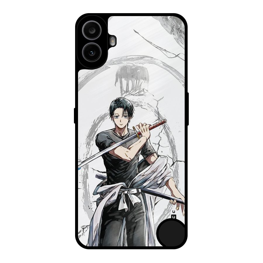 Yuta With Katana Metal Back Case for Nothing CMF Phone 1