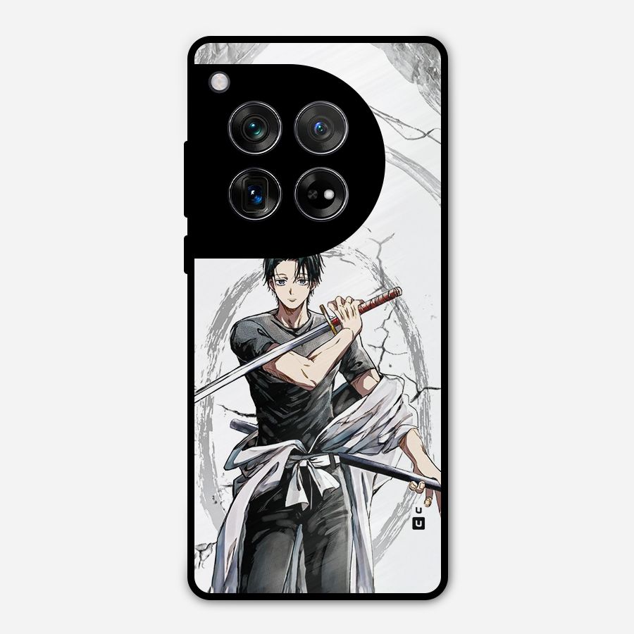 Yuta With Katana Metal Back Case for OnePlus 12