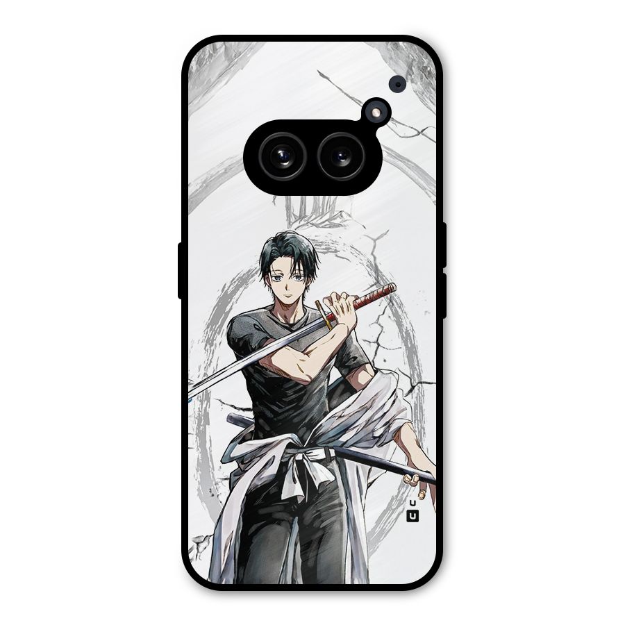 Yuta With Katana Metal Back Case for Nothing Phone 2a