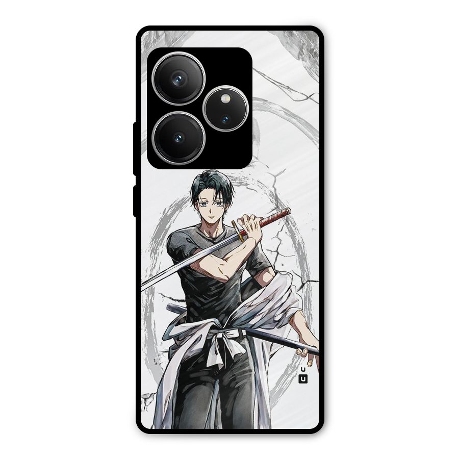 Yuta With Katana Metal Back Case for Realme GT 6
