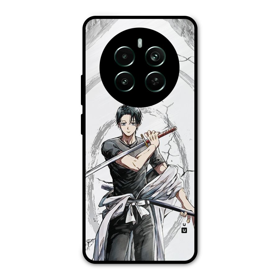 Yuta With Katana Metal Back Case for Realme Narzo 70 Pro