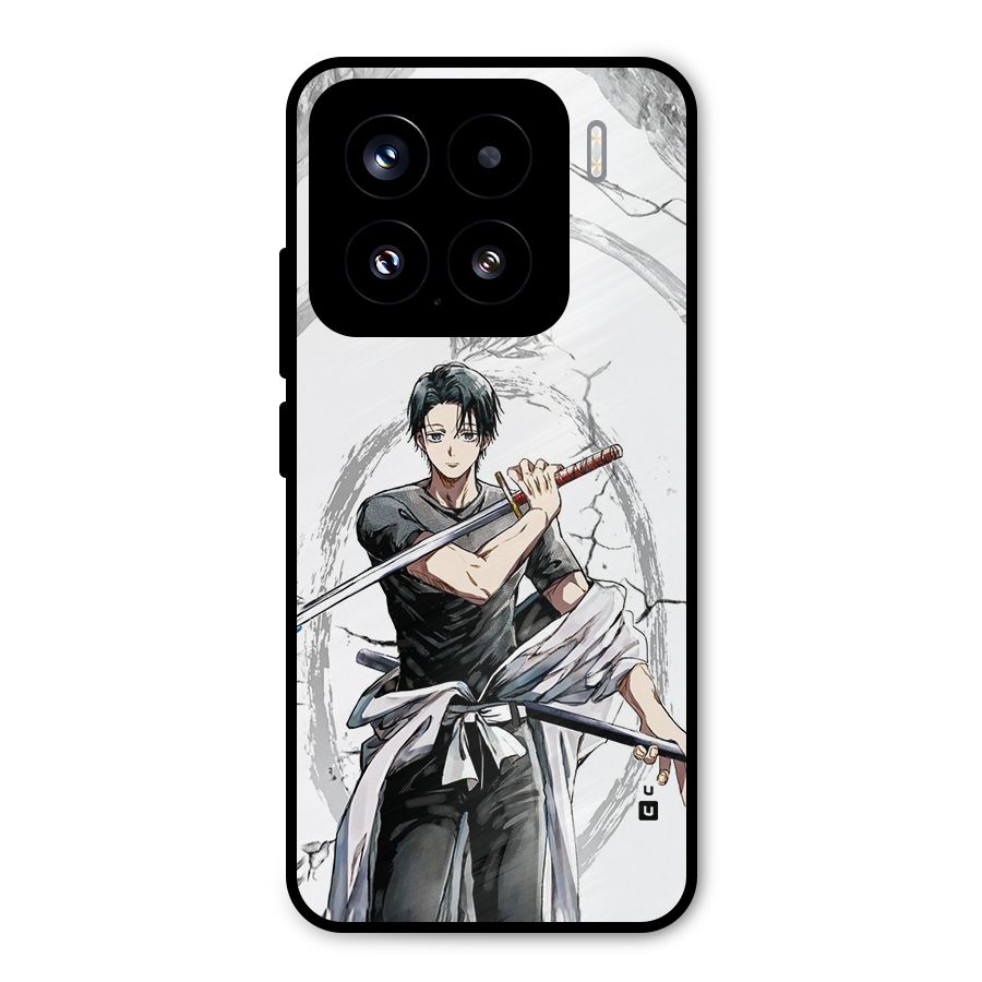 Yuta With Katana Metal Back Case for Xiaomi 15