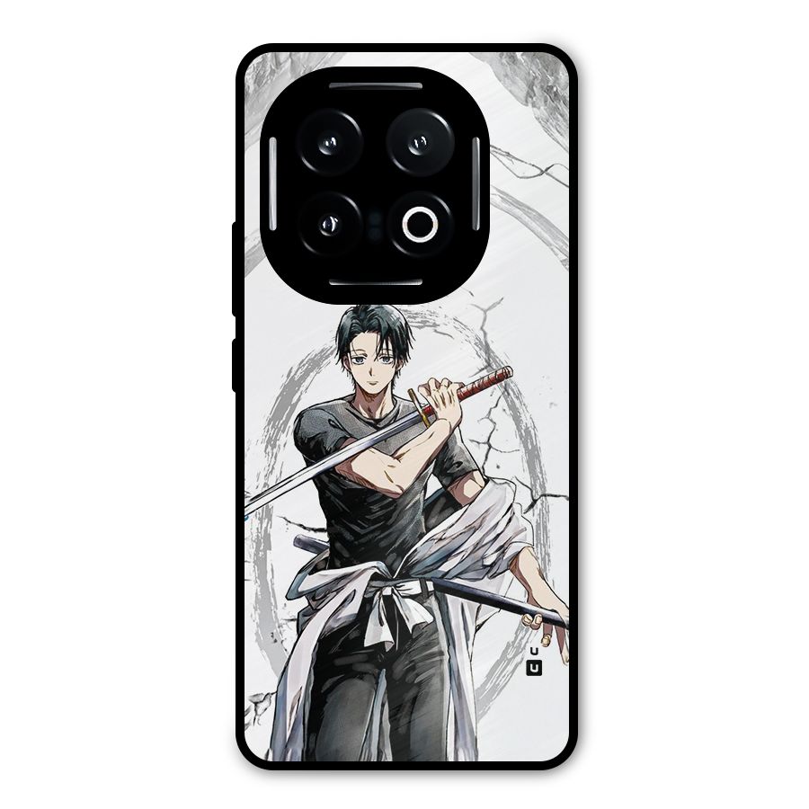 Yuta With Katana Metal Back Case for iQOO 13