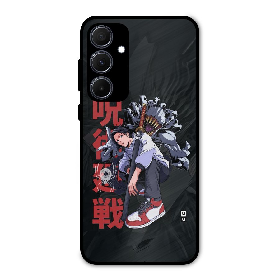 Yuta With Rika Metal Back Case for Galaxy A35