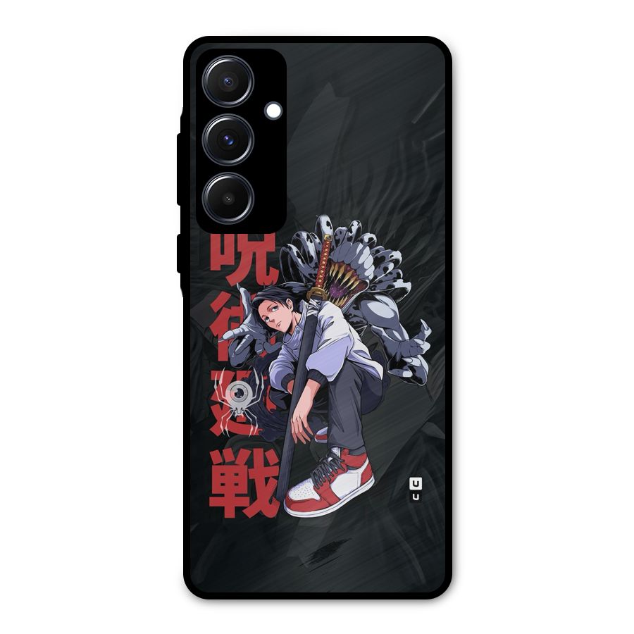Yuta With Rika Metal Back Case for Galaxy A55