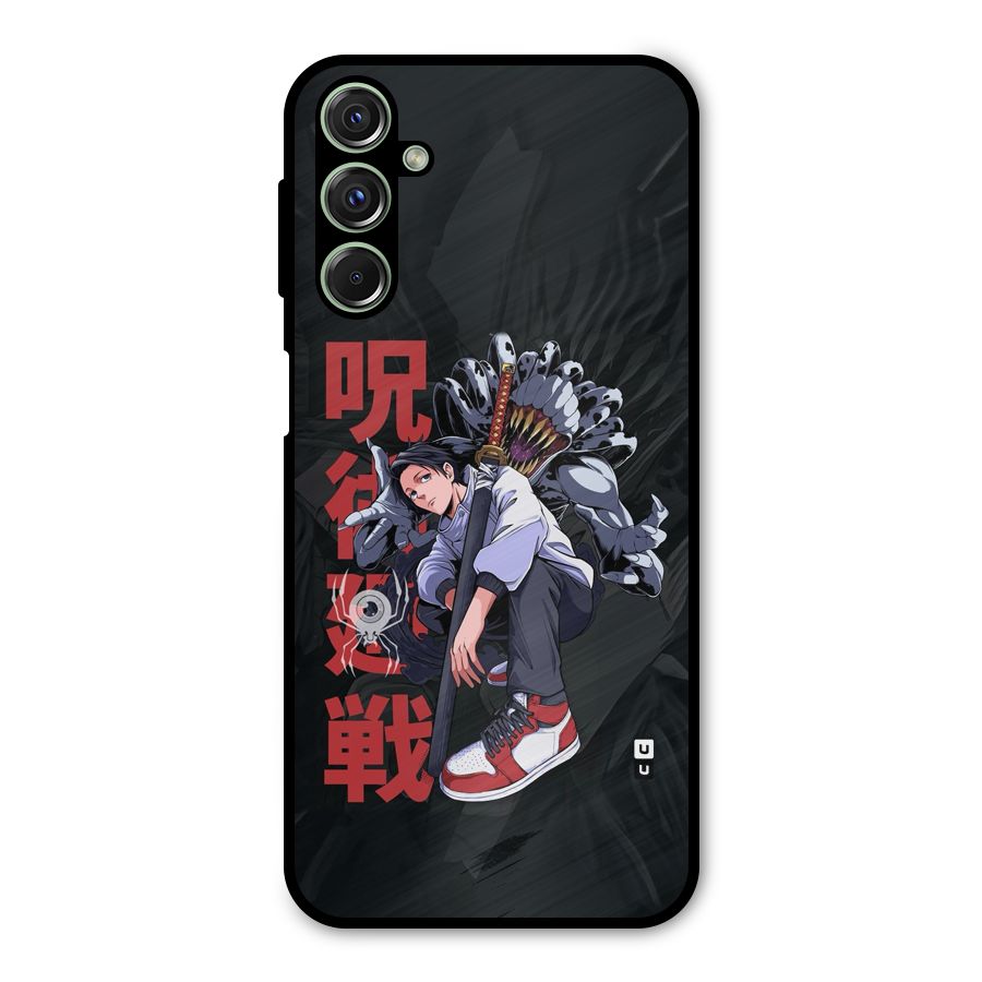 Yuta With Rika Metal Back Case for Galaxy F34