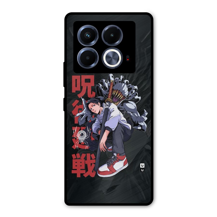 Yuta With Rika Metal Back Case for Infinix Note 40 5G