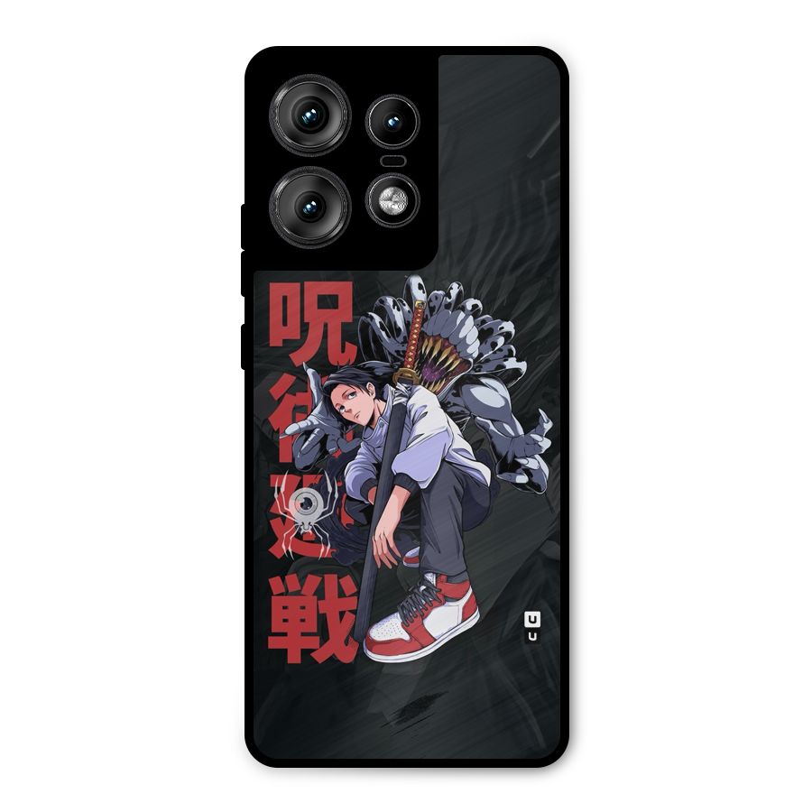 Yuta With Rika Metal Back Case for Motorola Edge 50 Pro