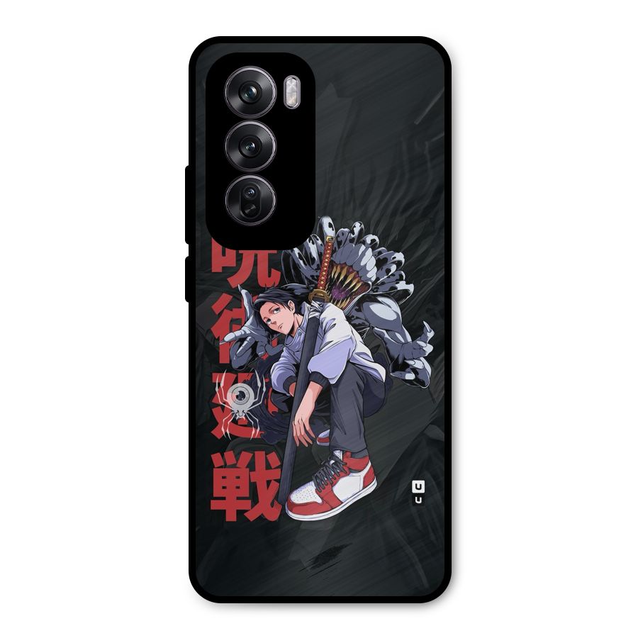 Yuta With Rika Metal Back Case for Oppo Reno12 Pro