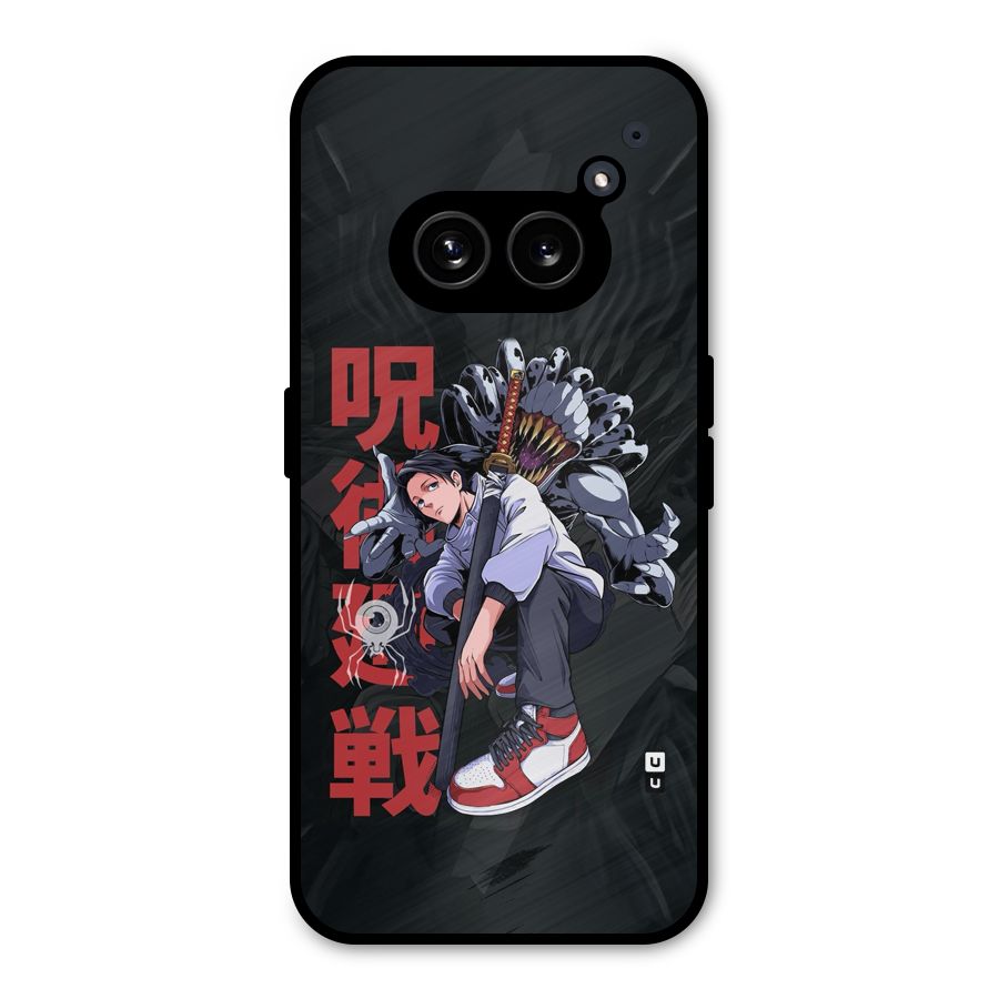 Yuta With Rika Metal Back Case for Nothing Phone 2a