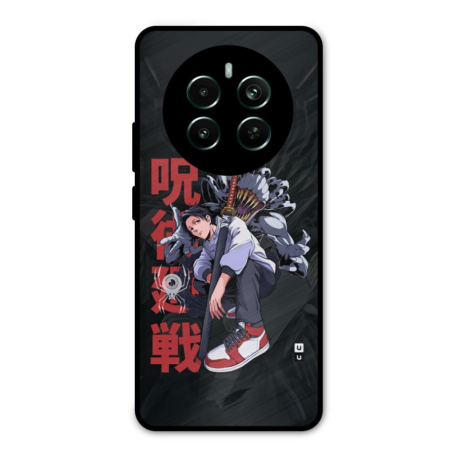 Yuta With Rika Metal Back Case for Realme Narzo 70 Pro