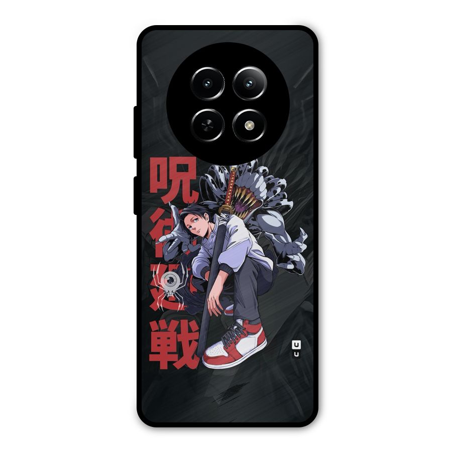 Yuta With Rika Metal Back Case for Realme Narzo N65