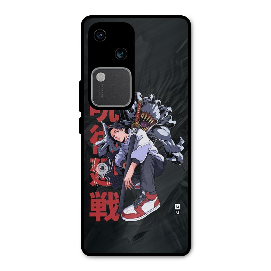 Yuta With Rika Metal Back Case for Vivo V30 Pro