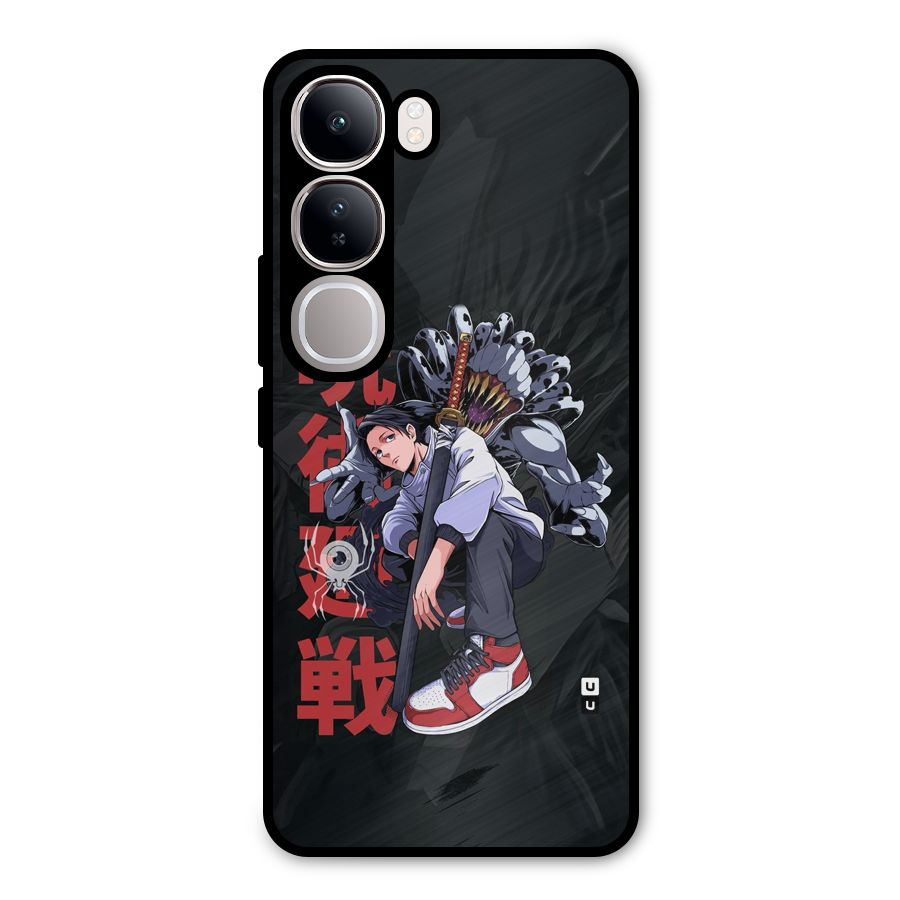 Yuta With Rika Metal Back Case for Vivo Y300