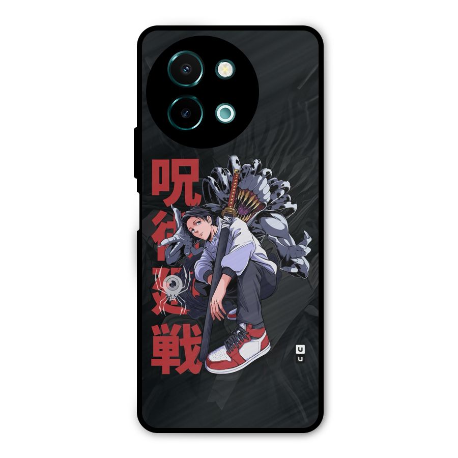 Yuta With Rika Metal Back Case for Vivo Y58