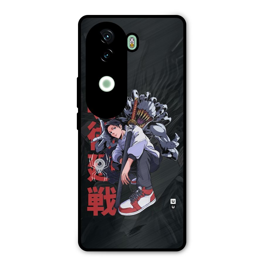 Yuta With Rika Metal Back Case for iQOO Z9s