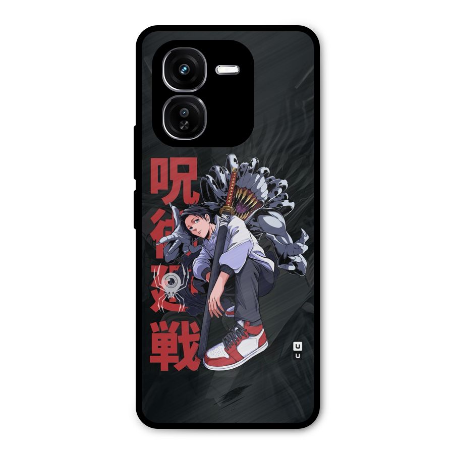 Yuta With Rika Metal Back Case for iQOO Z9x