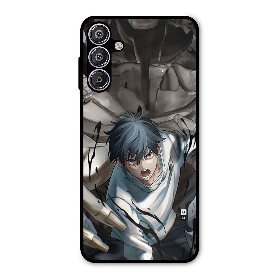 Yuta in the Battle Metal Back Case for Galaxy F15