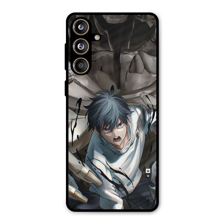 Yuta in the Battle Metal Back Case for Galaxy F55