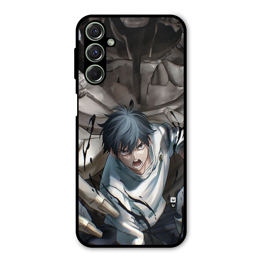 Yuta in the Battle Metal Back Case for Galaxy M34