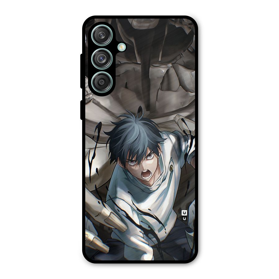 Yuta in the Battle Metal Back Case for Galaxy M55 5G