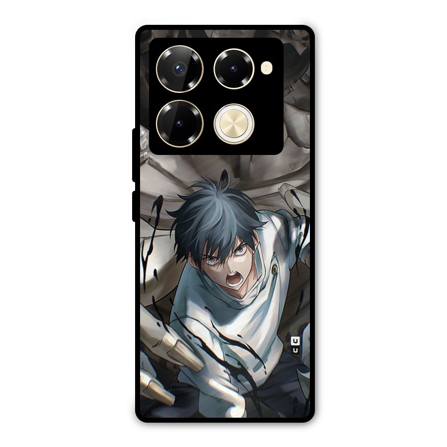 Yuta in the Battle Metal Back Case for Infinix Note 40 Pro Plus