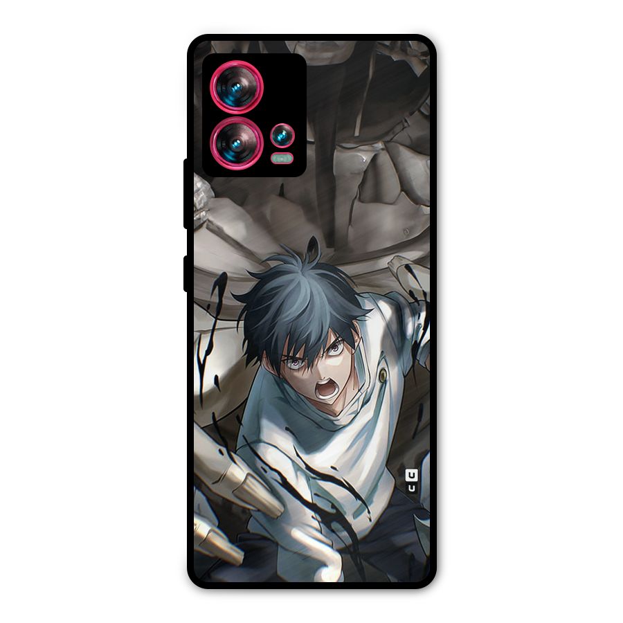 Yuta in the Battle Metal Back Case for Motorola Edge 30 Fusion